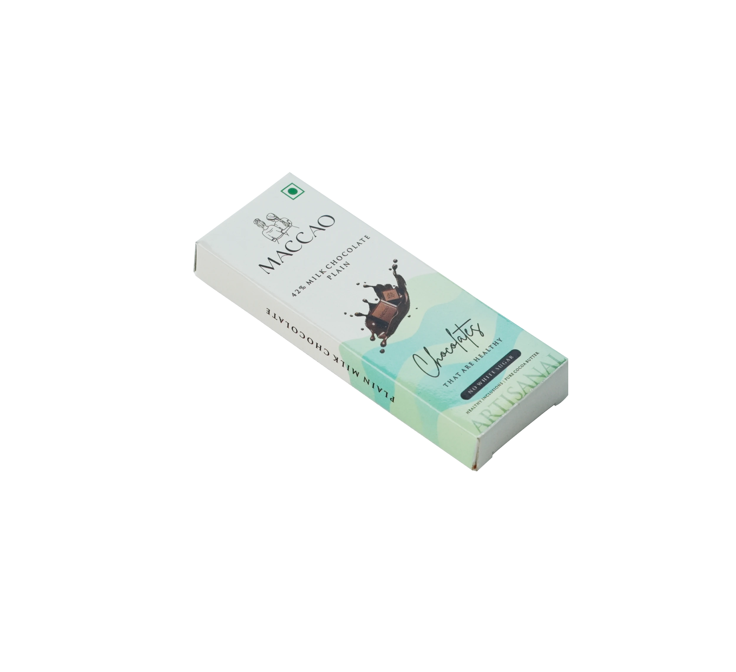 Milk Chocolate Bar – 42% Couverture with Low GI Sugar