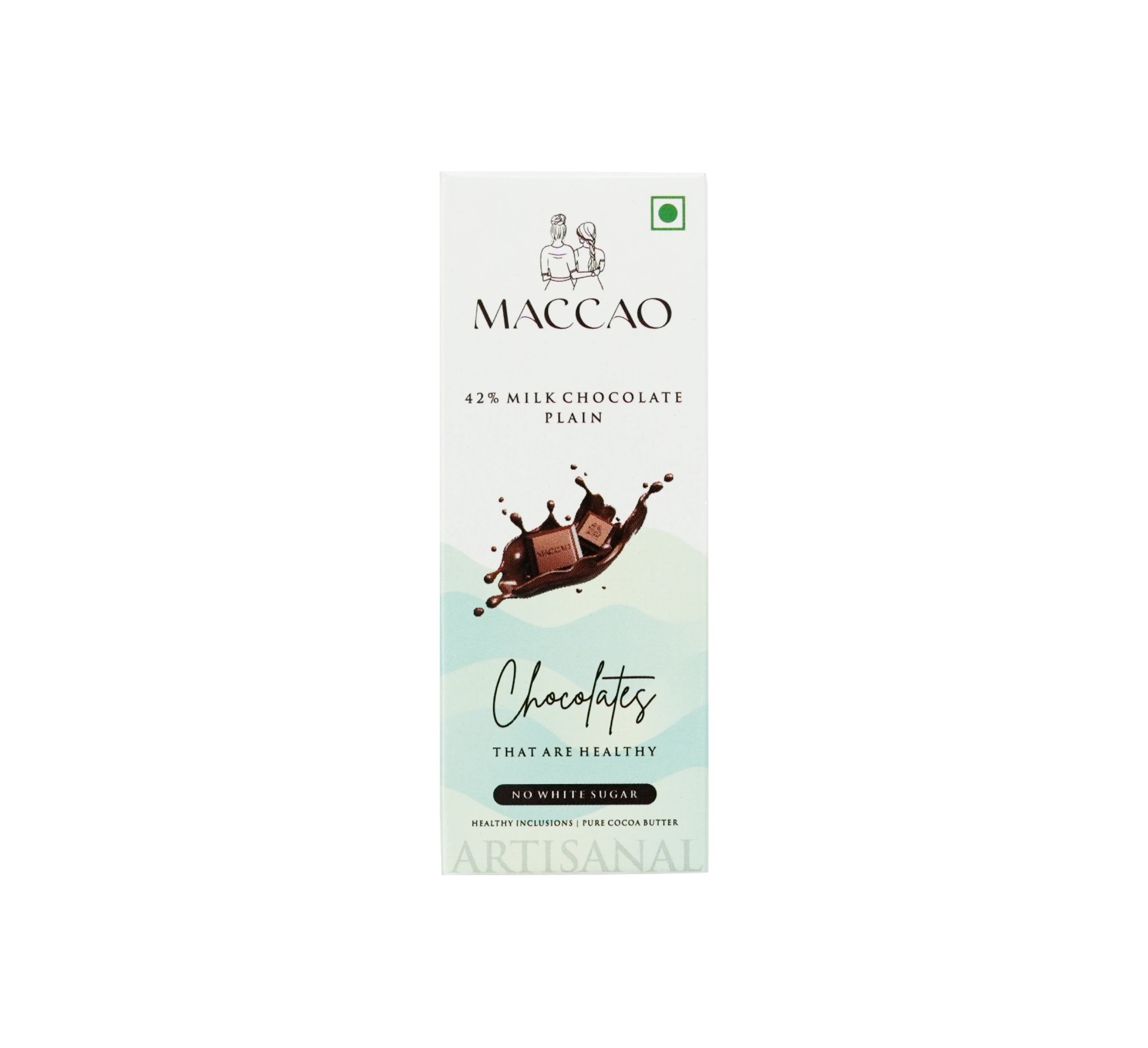 Milk Chocolate Bar – 42% Couverture with Low GI Sugar