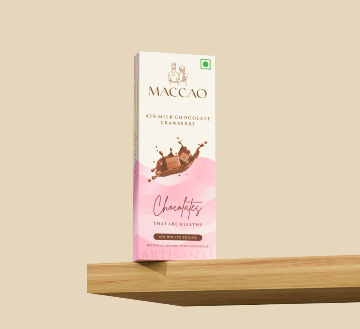Cranberry milk chocolate