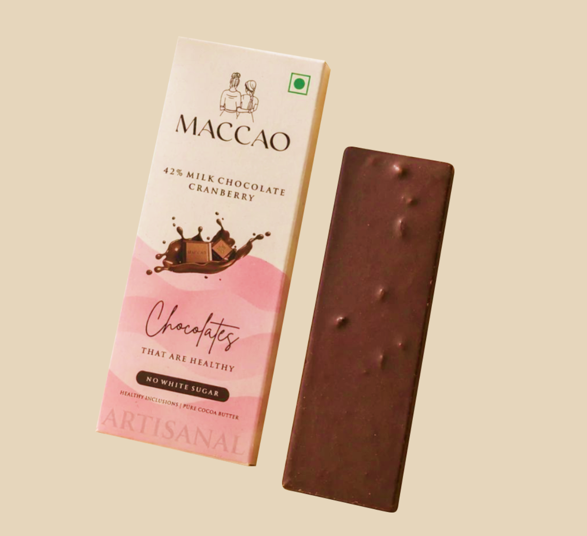 Cranberry milk chocolate