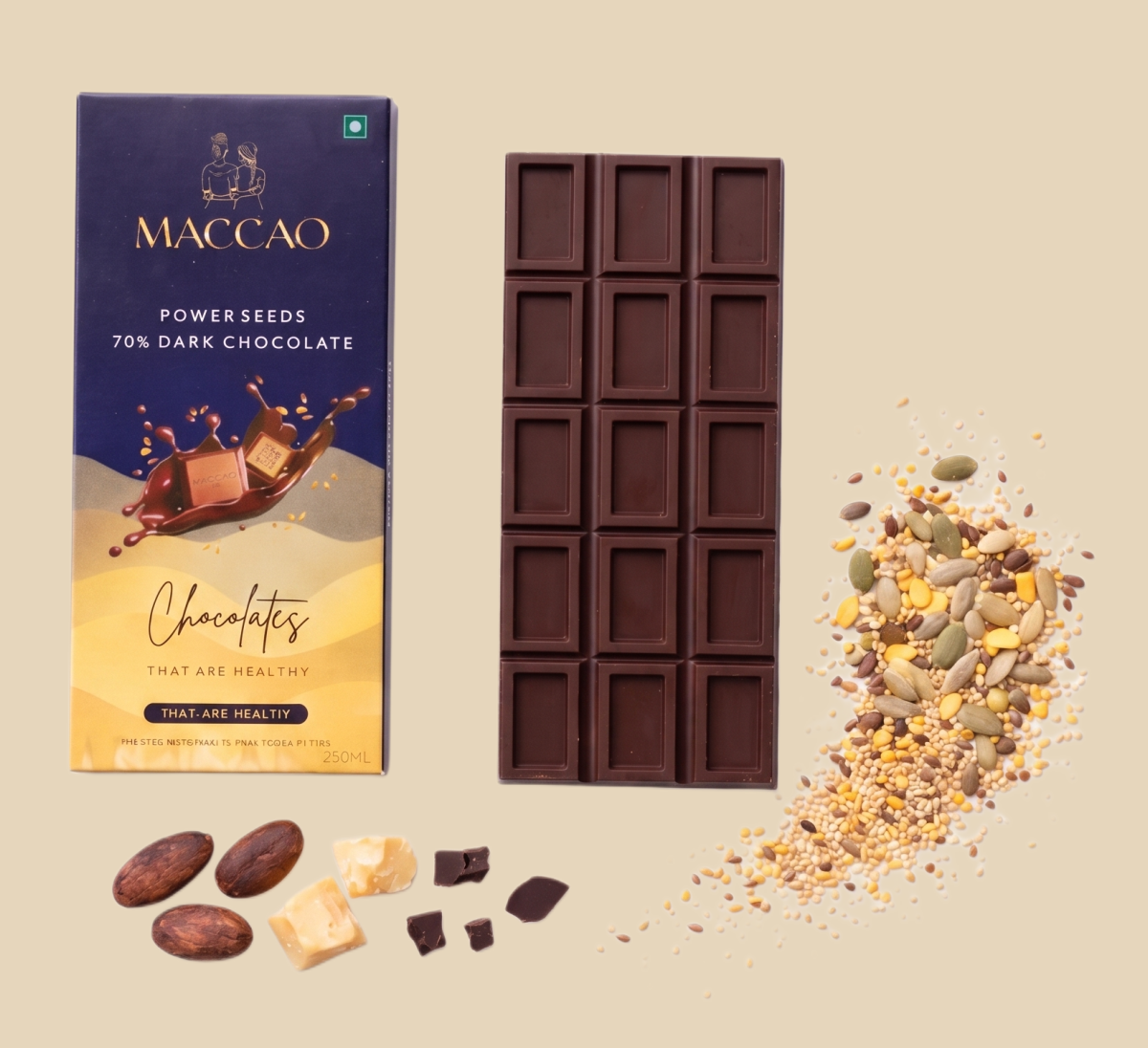 Power Seeds Dark Chocolate