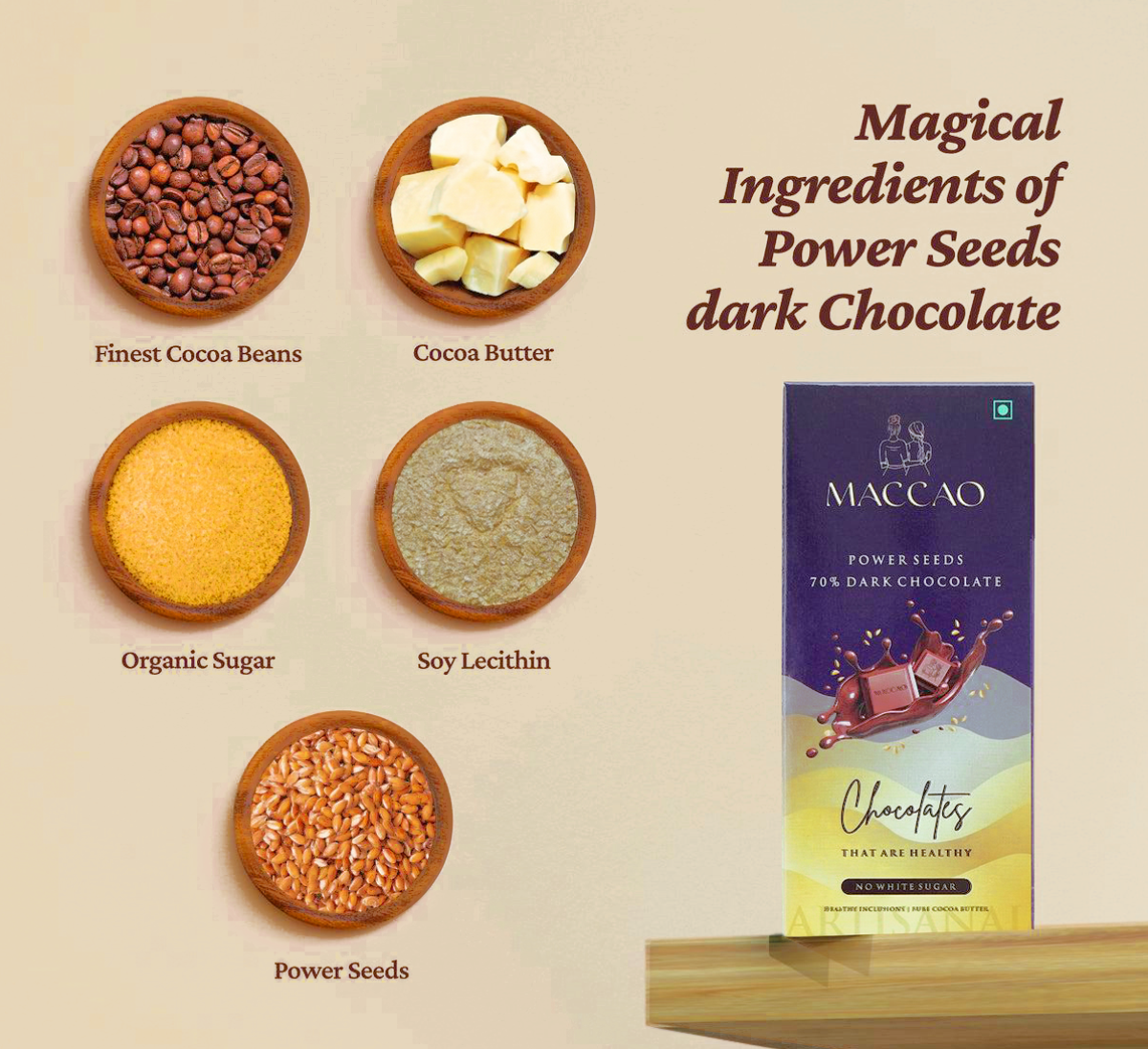 Power Seeds Dark Chocolate