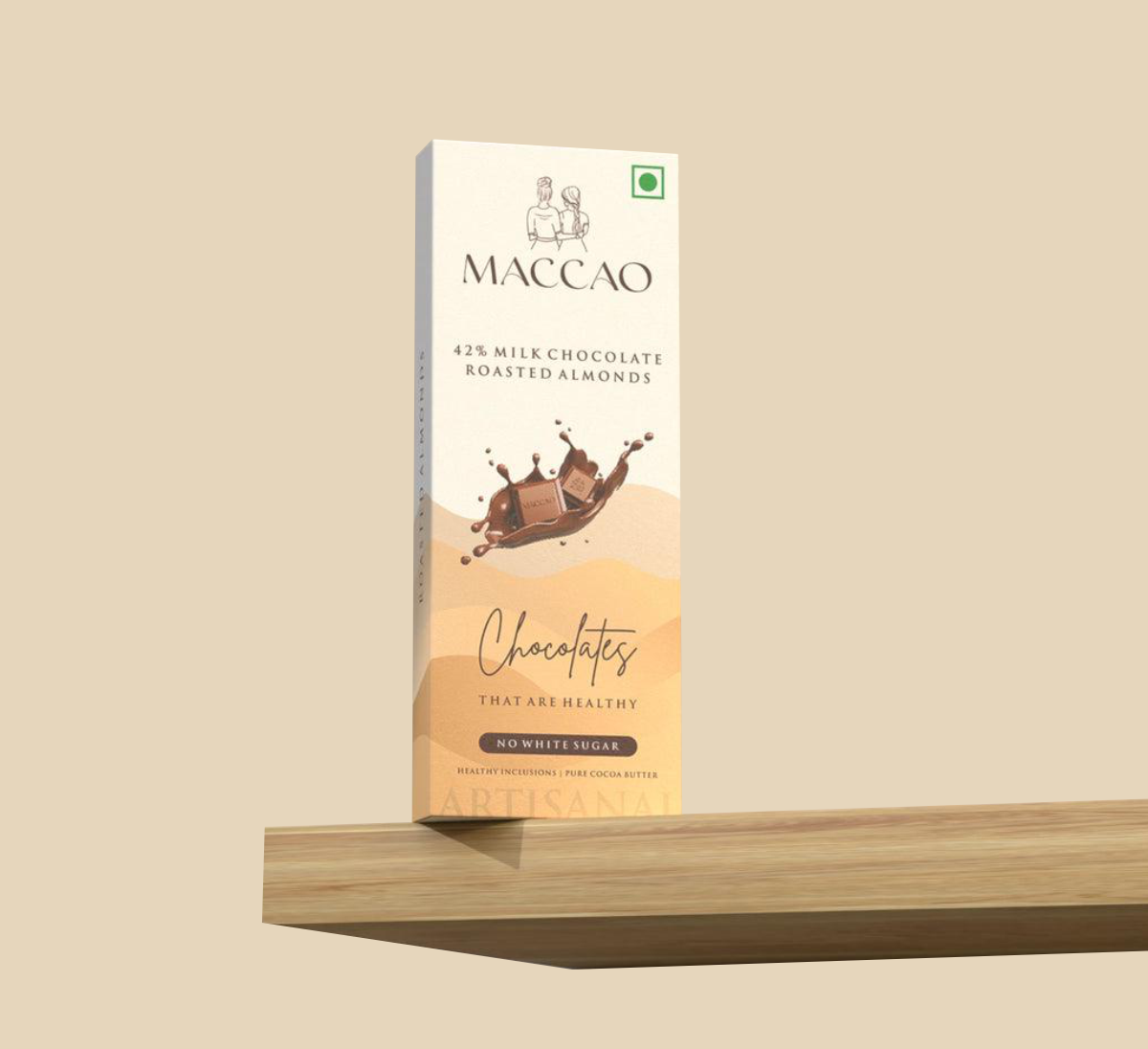 Almond milk chocolate