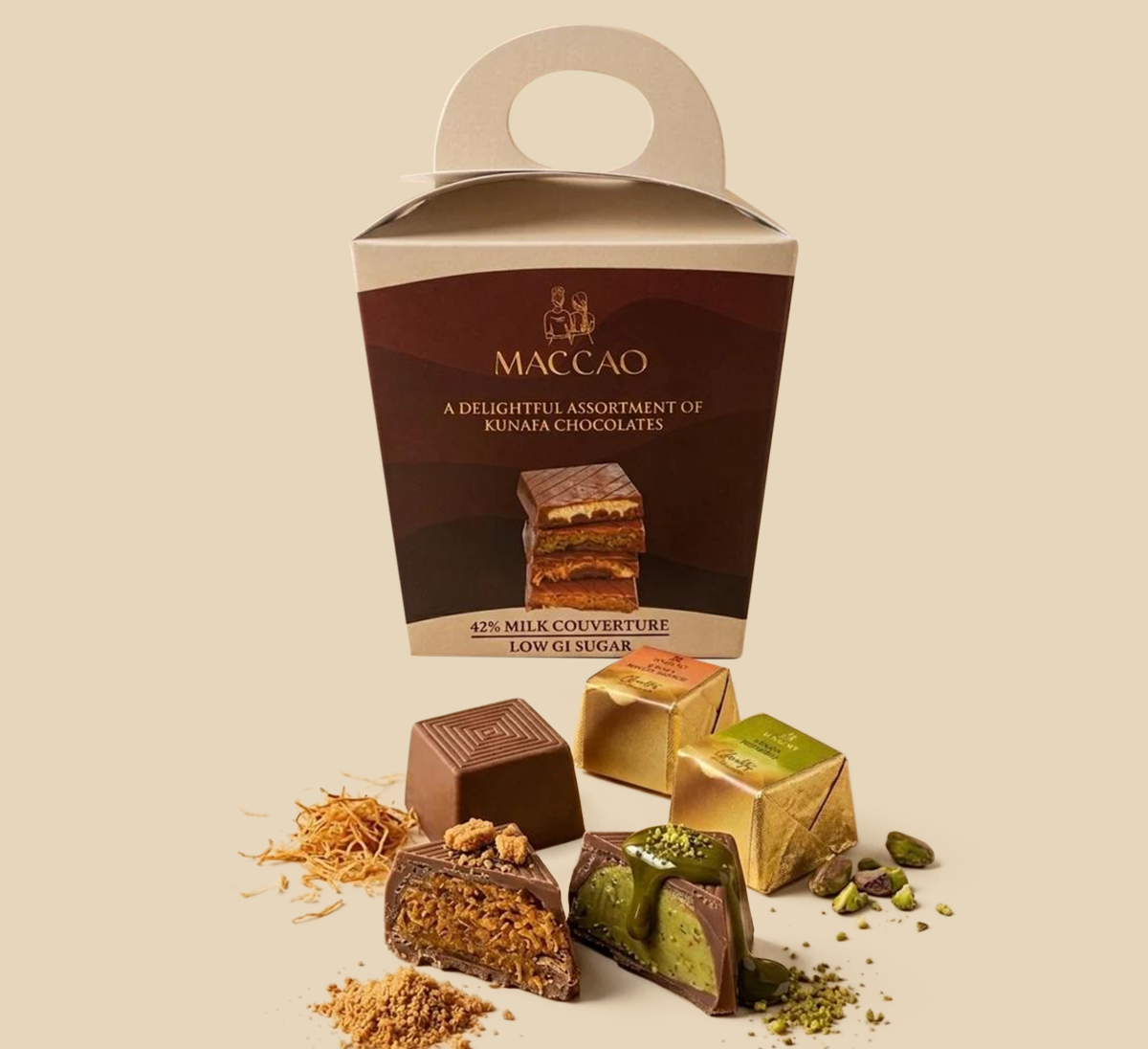 Assorted Kunafa Chocolate Box