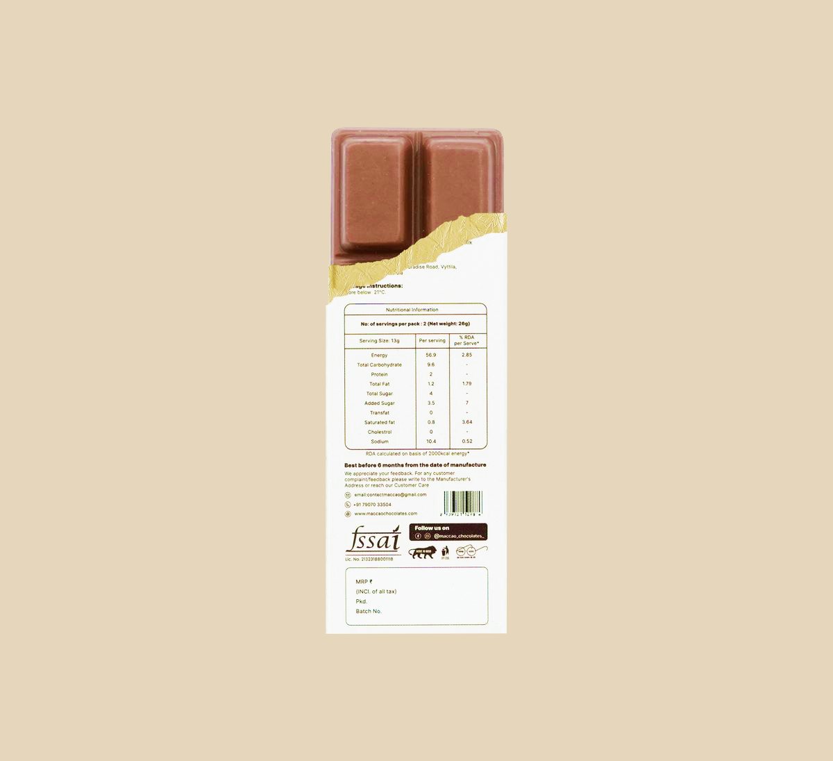 Classic milk chocolate