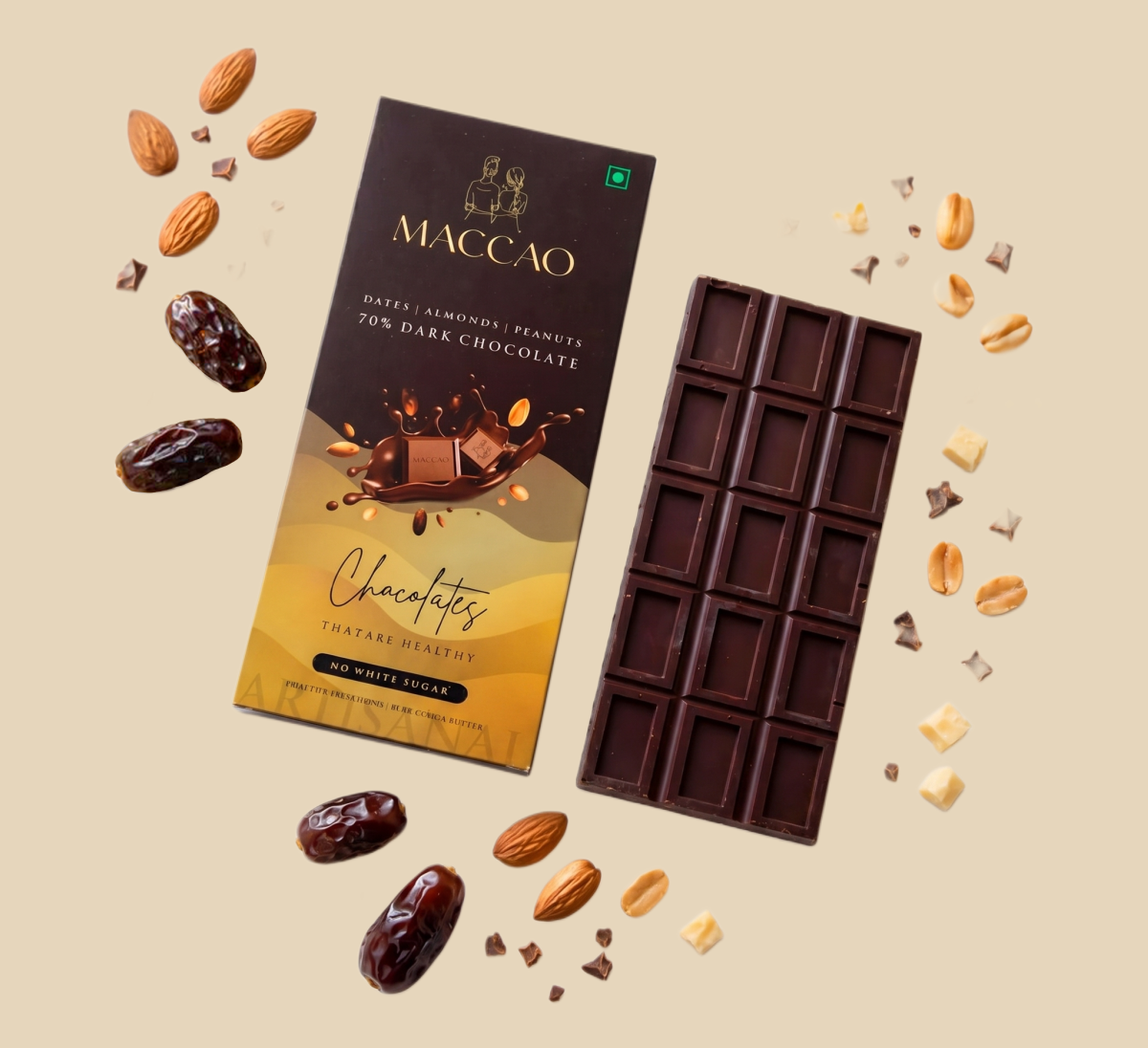 Dates & Nut Dark Chocolate
