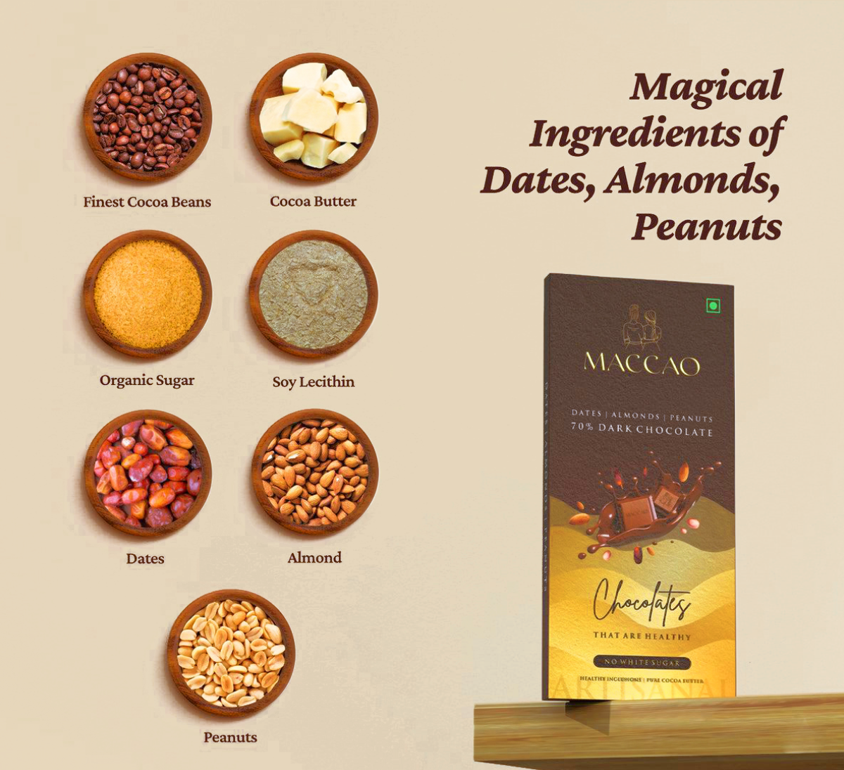 Dates & Nut Dark Chocolate