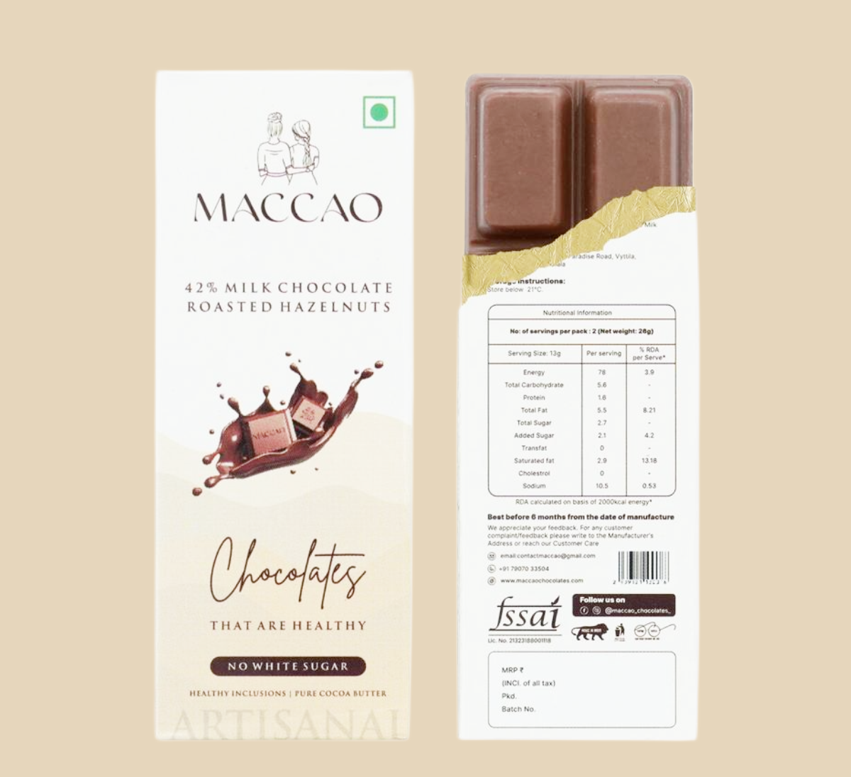 Hazelnut milk chocolate