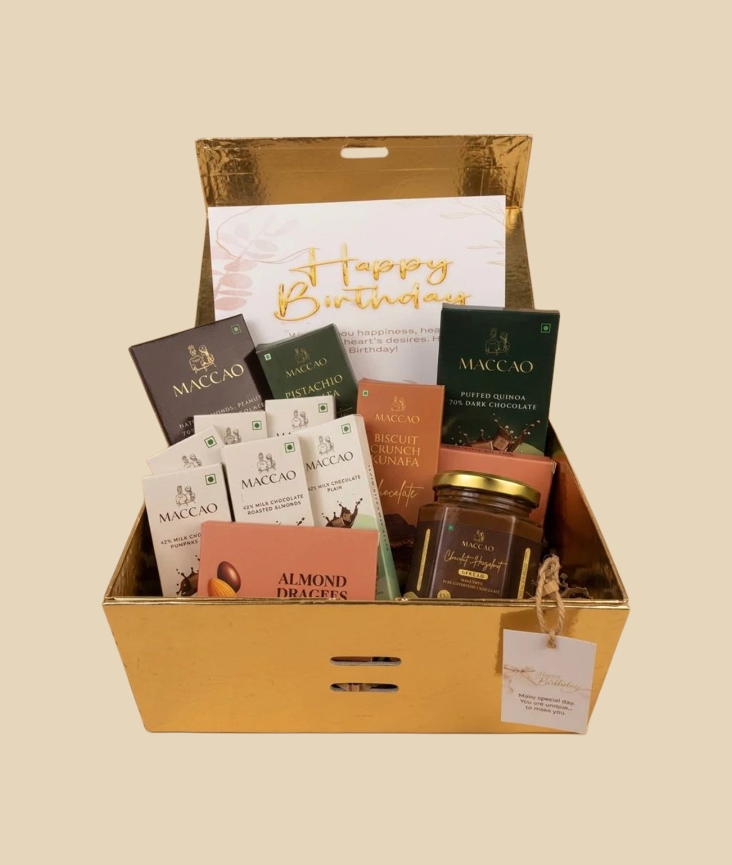 Luxury chocolate hamper