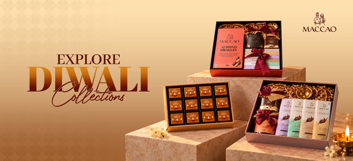 Explore Diwali Collections – Maccao chocolate gift boxes and hampers