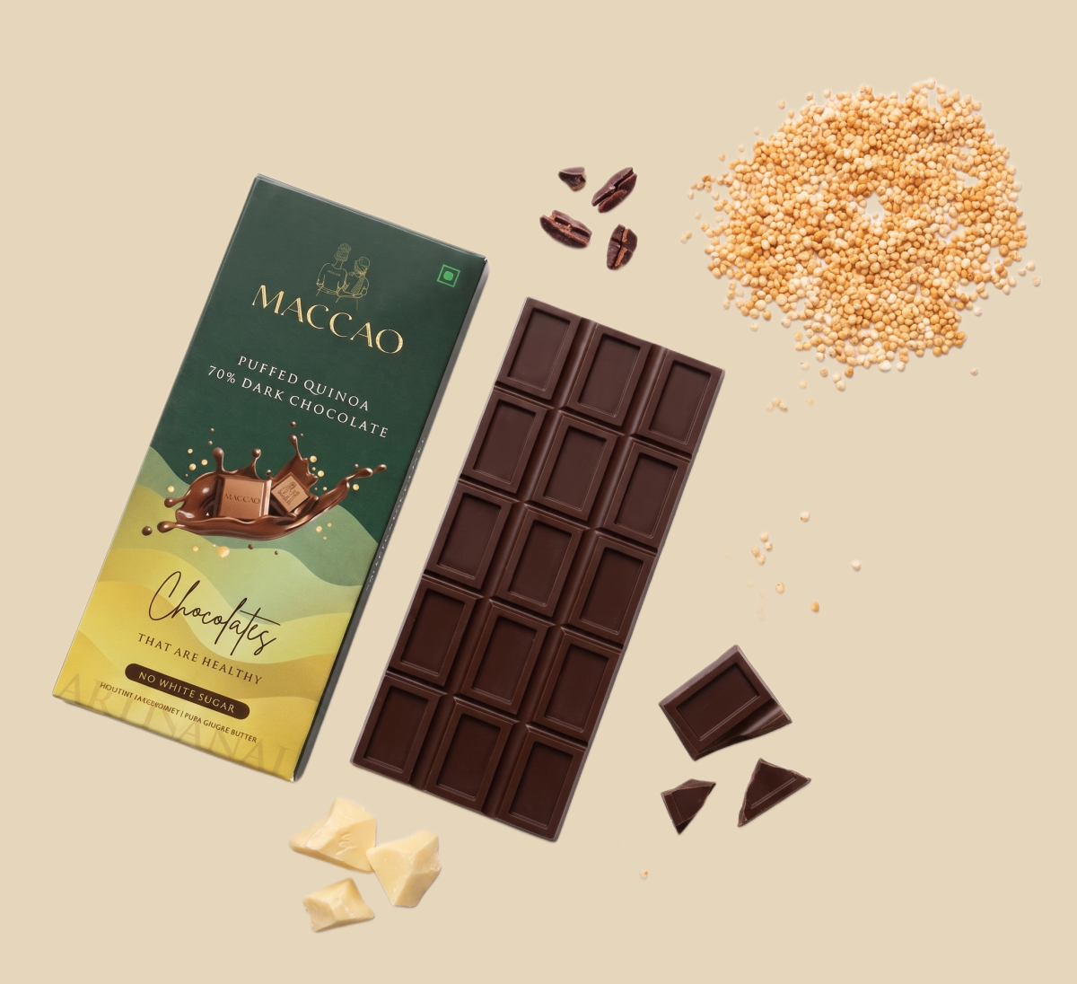 Quinoa Dark Chocolate